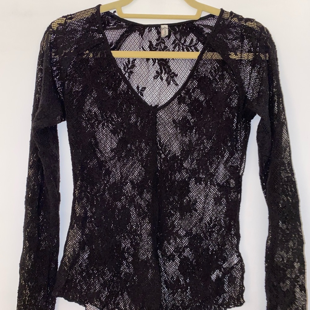 Free people sheer top